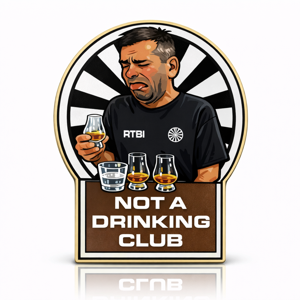 Not a Drinking Club Pin